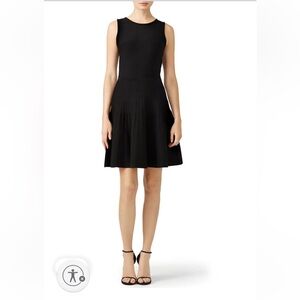 Pink Tartan Power Stretch Ballet Dress Mini A-Line LBD Size: M Length: 39”